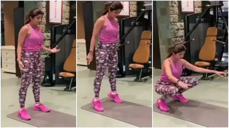 Shilpa Shetty gives Monday motivation sharing post leg day condition; Watch