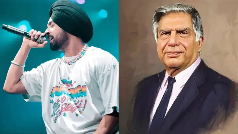 Diljit Dosanjh pays tribute to Late Ratan Tata in midst of his Germany concert; watch