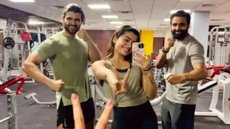 Throwback to when Rashmika Mandanna shared goofy pictures with rumoured partner, Vijay Deverakonda