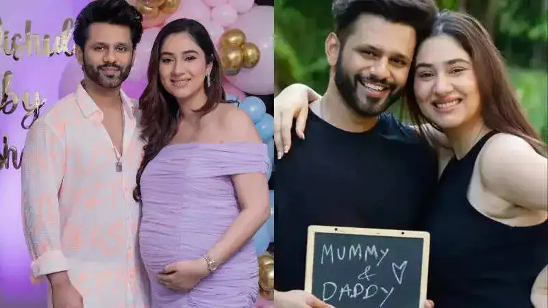 Singer Rahul Vaidya and wife Disha Parmar hold naming ceremony for their baby girl! THIS is the name