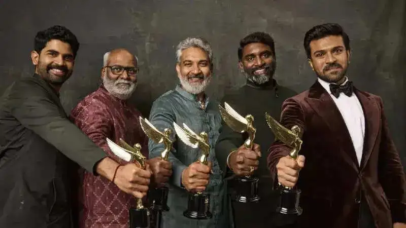 RRR grabs 4 Awards at Hollywood Critics Association Awards, SS Rajamouli's speech goes viral