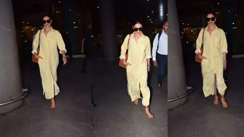 Deepika Padukone steps into Mumbai heat in perfect summery style