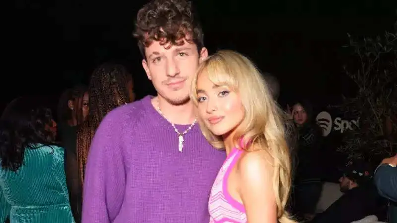 Charlie Puth and Sabrina Carpenter kiss to teaser their new collab