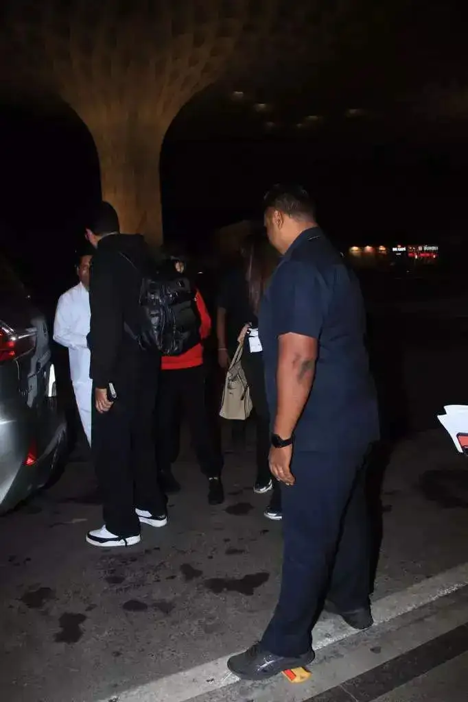 Abhishek Bachchan at the airport