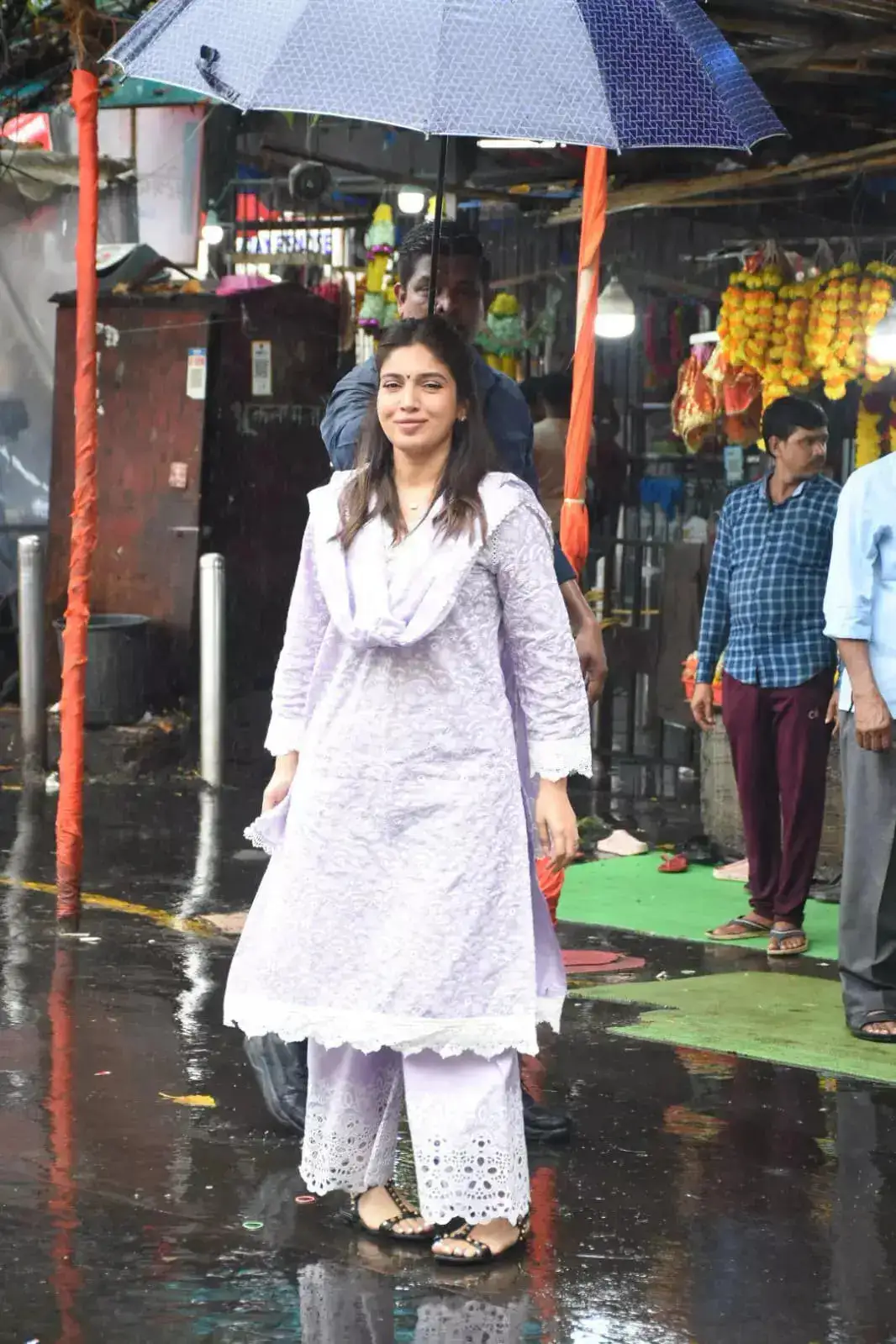 Bhumi Pednekar at Siddhivinayak