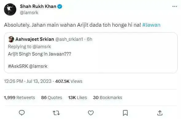 srk and arijit