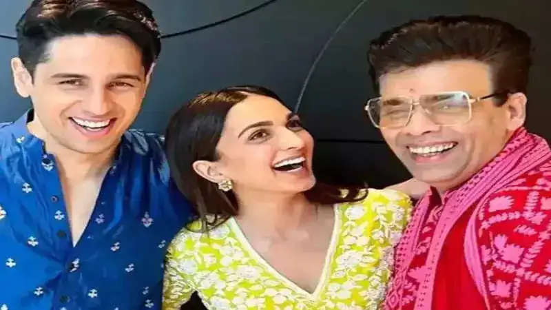 Karan Johar’s heartfelt message for Sidharth Malhotra and Kiara Advani on their wedding!