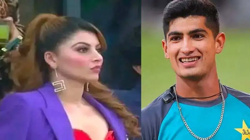 Urvashi Rautela gets a proposal from Pakistani Cricketer Naseem Shah