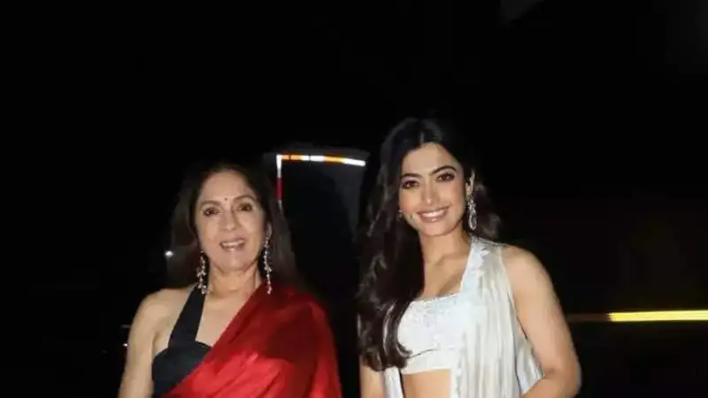 Rashmika Mandanna and Neena Gupta look ravishing as they promote ‘Goodbye’ on Bigg Boss 16