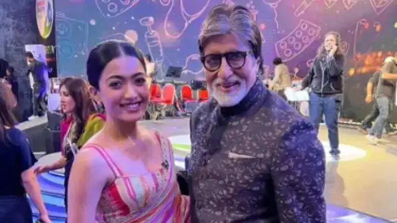 Rashmika Mandanna’s special message for ‘Goodbye’ co-star Amitabh Bachchan reads, ‘Always supporting and guiding me’