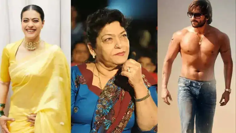 Kajol reveals Saroj Khan wanted to slap her and Saif Ali Khan for THIS reason!