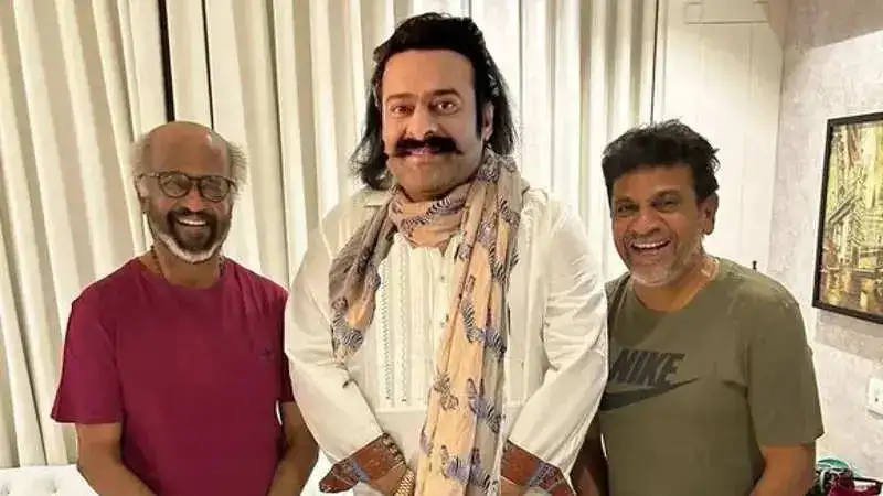 Prabhas' morphed photo with Rajinikanth and Shivarajkumar goes viral