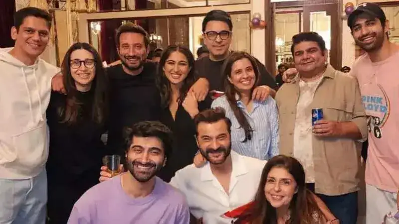 Sara Ali Khan, Karisma Kapoor, Vijay Varma, and Sanjay Kapoor wrap up 'Murder Mubarak' - see pics