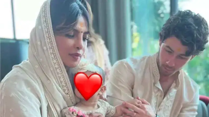 Nick Jonas and Priyanka Chopra share happy moments from their daughter Malti's first Diwali celebration