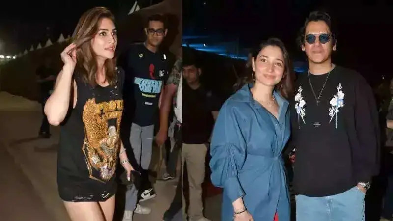 Kriti Sanon, Varun Dhawan and others have a blast at Diljit Dosanjh's Mumbai concert. See pics