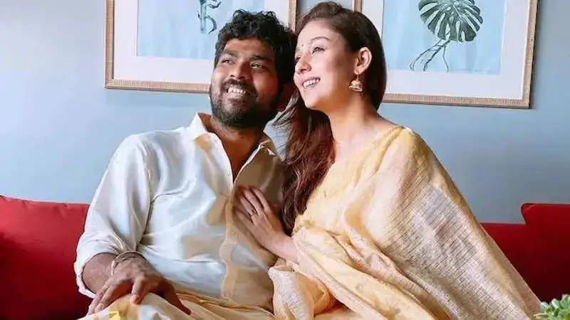 Proud husband Vignesh Shivan heaps praise on 'thangamey' Nayanthara after 'Jawan's poster release