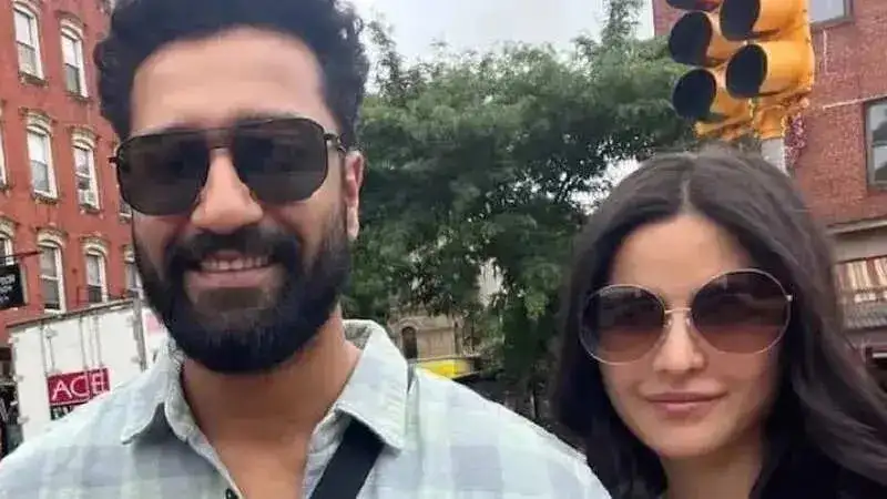 Vicky Kaushal and Katrina Kaif radiate joy in a rare picture from their vacation