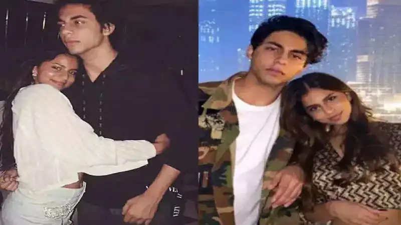 Aryan Khan and Suhana Khan have fun at ‘Maja Ma’ screening