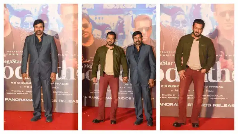 'GodFather' trailer (Hindi) launch: Salman Khan and Chiranjeevi gather for the event in Mumbai