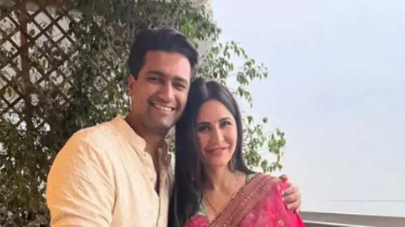 Katrina Kaif’s first Karwa Chauth pictures with husband Vicky Kaushal are completely full of love