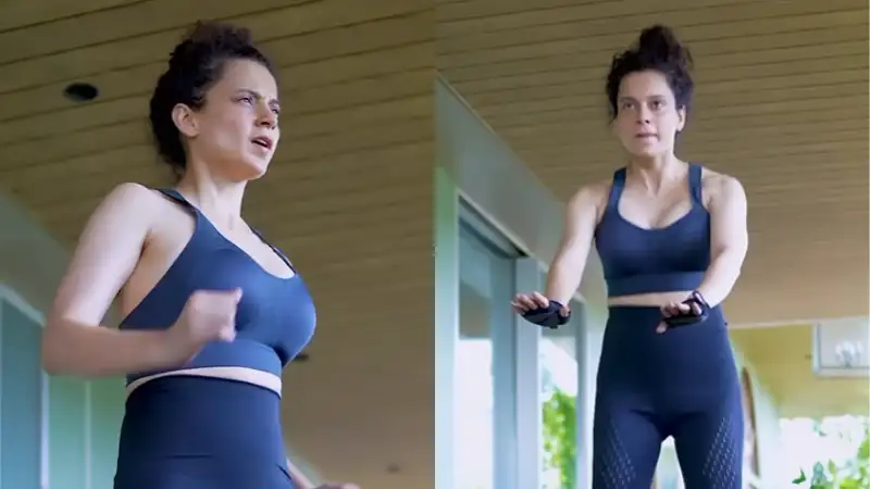 Kangana Ranaut begins fitness journey after 2-year break, preps body for her next action film. Watch