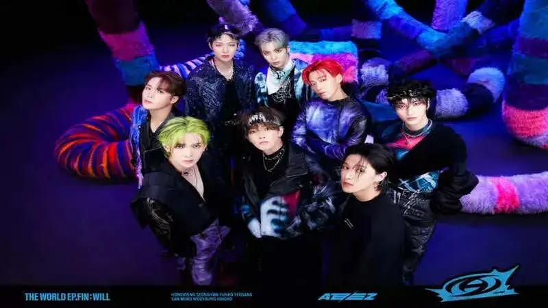 Ateez, the K-Pop boy band, achieves first position on the Billboard 200 chart