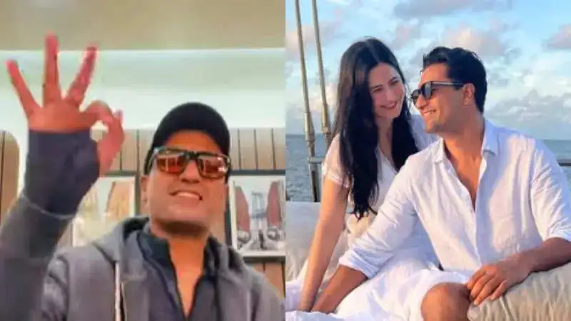 Vicky Kaushal dances to Kya Baat Haii 2.0’, writes Katrina Kaif begs him not to put up such videos