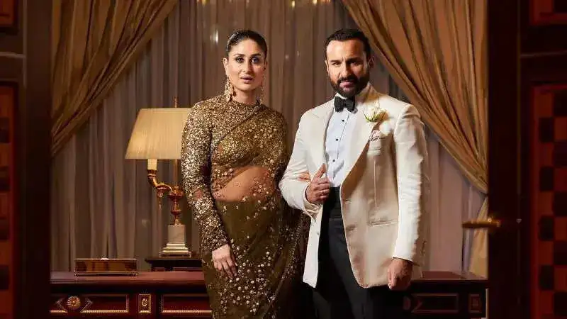 Saif Ali Khan forgets to mention Kareena Kapoor in the list of 'greatest female actors', her reaction is epic