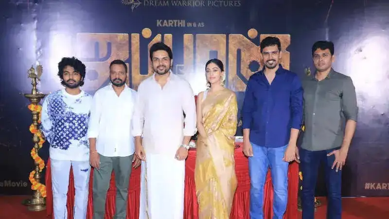 Karthi and Anu Emmanuel's film Japan launched