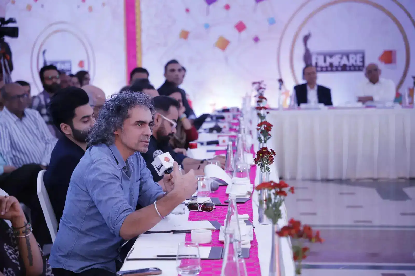 Imtiaz Ali at the roundtable