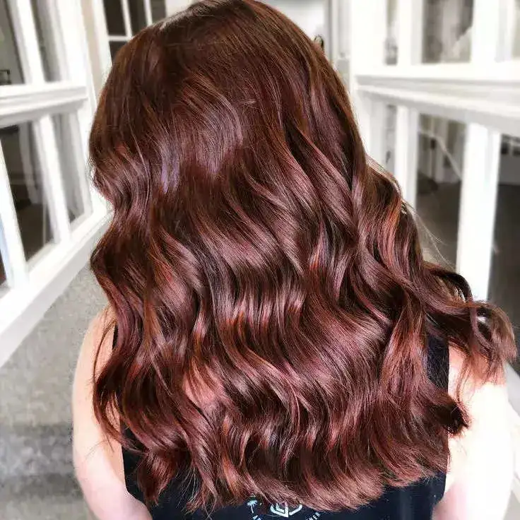 Mahogany hair