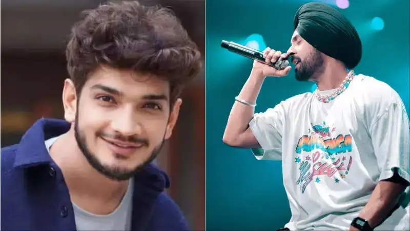 Munawar Faruqui sings 'Madari' to open Diljit Dosanjh's concert in Mumbai