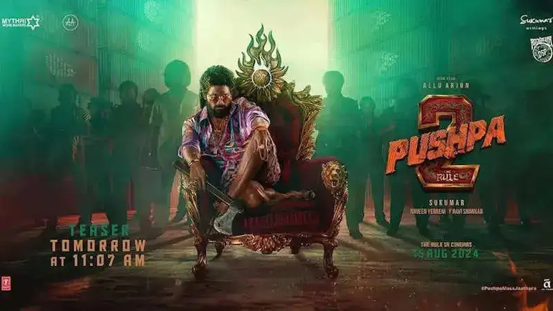 'Pushpa: The Rule' teaser out! Allu Arjun is back in his massy avatar