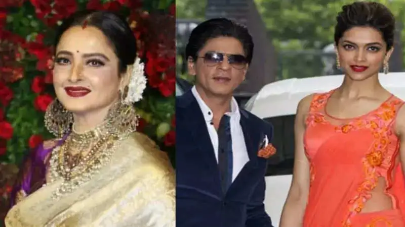 Rekha reacts to Deepika Padukone, Shah Rukh Khan praising her and calling her aura ‘magnetic’