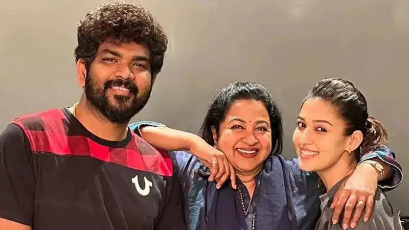 Radikaa Sarathkumar wishes Nayanthara and Vignesh Shivan 'more strength' as she visits their newborns