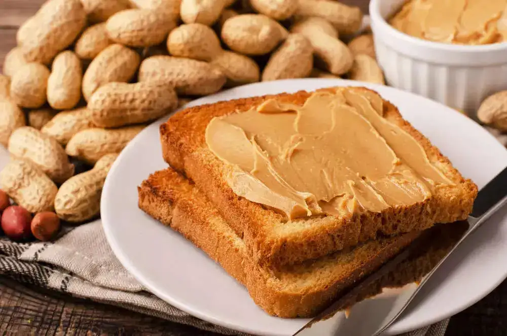 Nut Butter on Whole Grain Toast