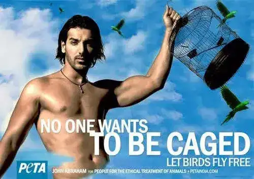 John Abraham PETA