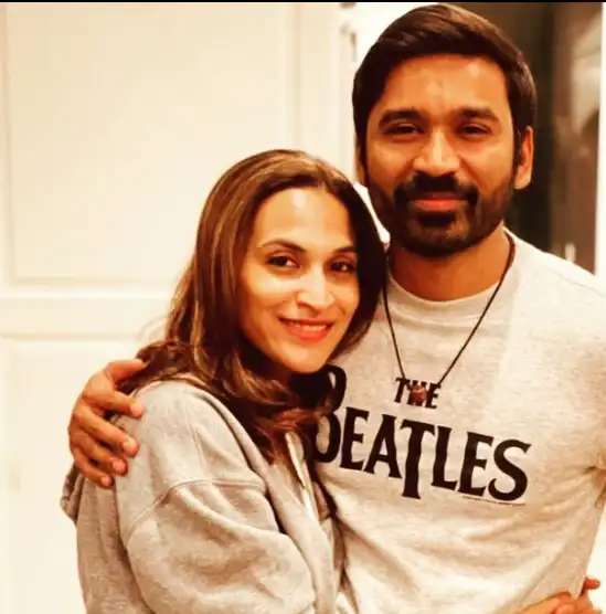 dhanush aishwaryaa