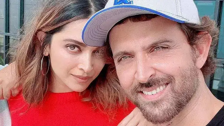 Hrithik Roshan and Deepika Padukone