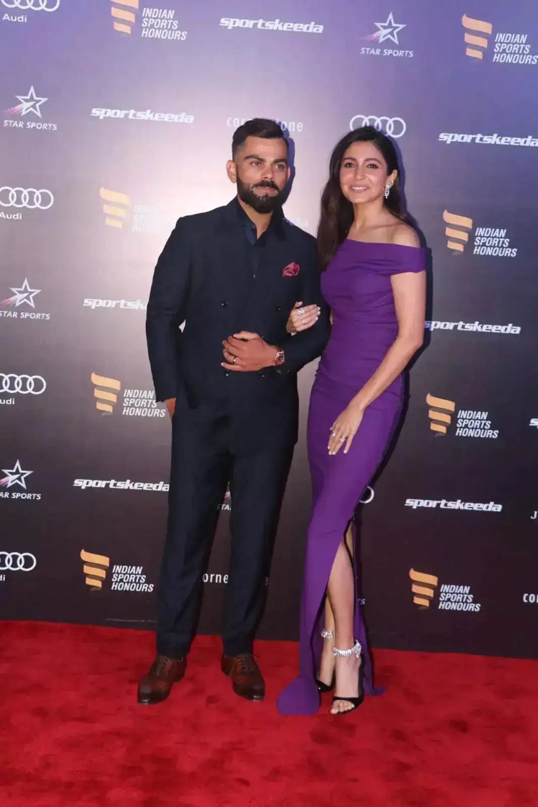 Virat Kohli and Anushka Sharma.