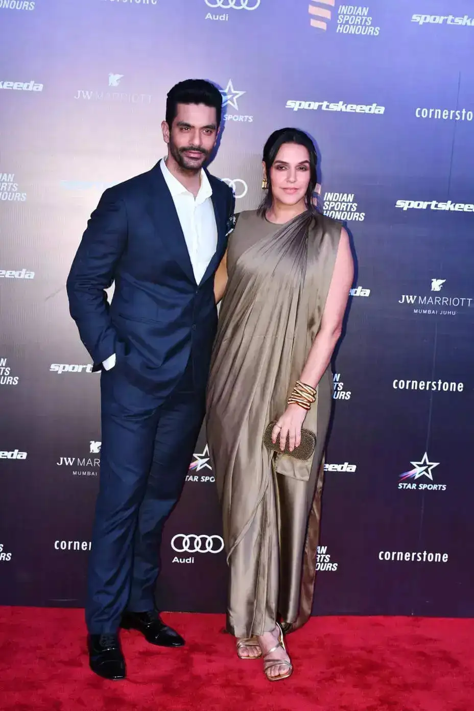 Neha Dhupia and Angad Bedi