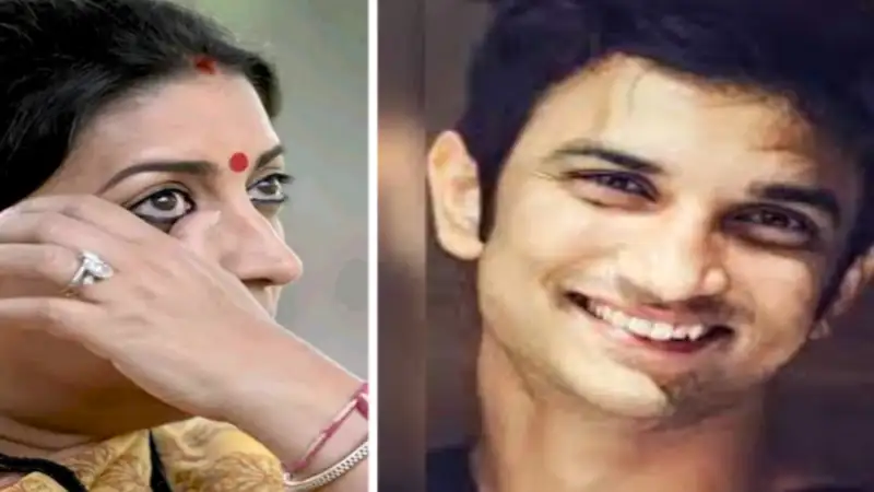 Smriti Irani recalls giving Sushant Singh Rajput advice, "Tum yaar maarna mat apne aap ko"