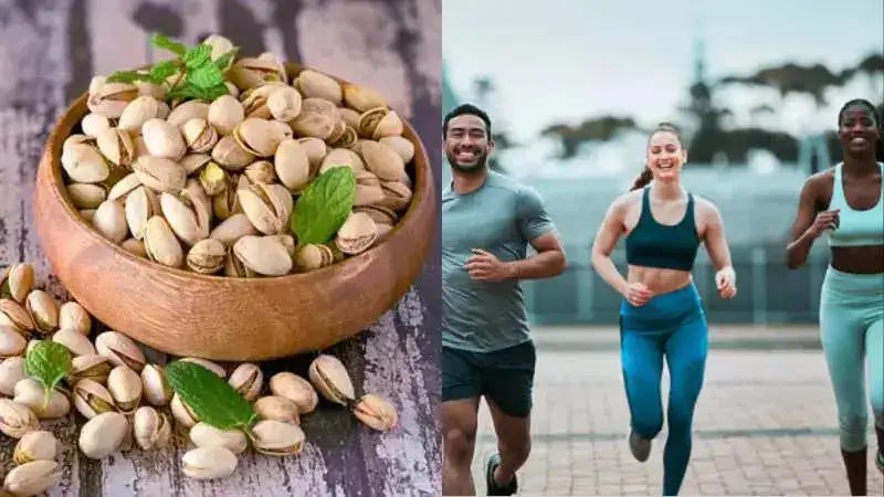 Pistachios, the ultimate recovery snack for fitness enthusiasts!