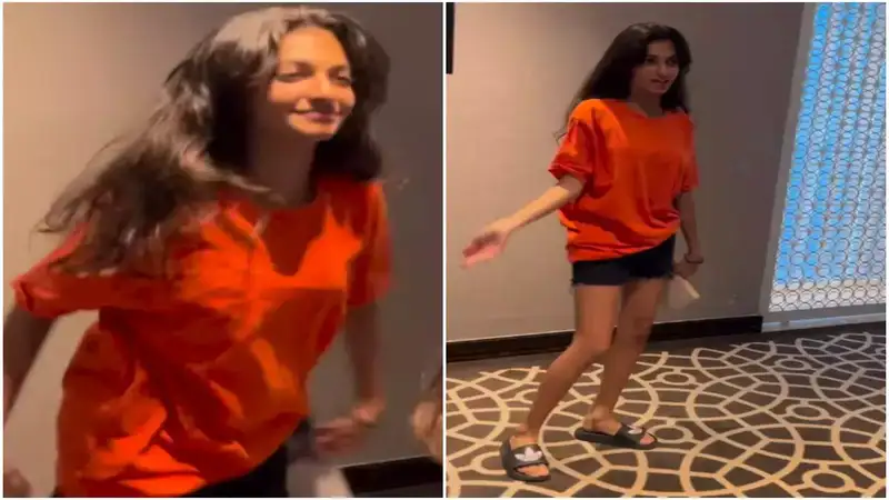 Watch Nawazuddin Siddiqui's daughter Shora bust a move in happy dance for mom Aaliya's birthday