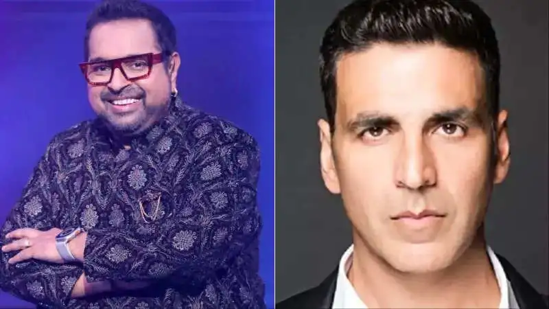 Shankar Mahadevan arrives with Akshay Kumar at BAPS Hindu Temple in UAE