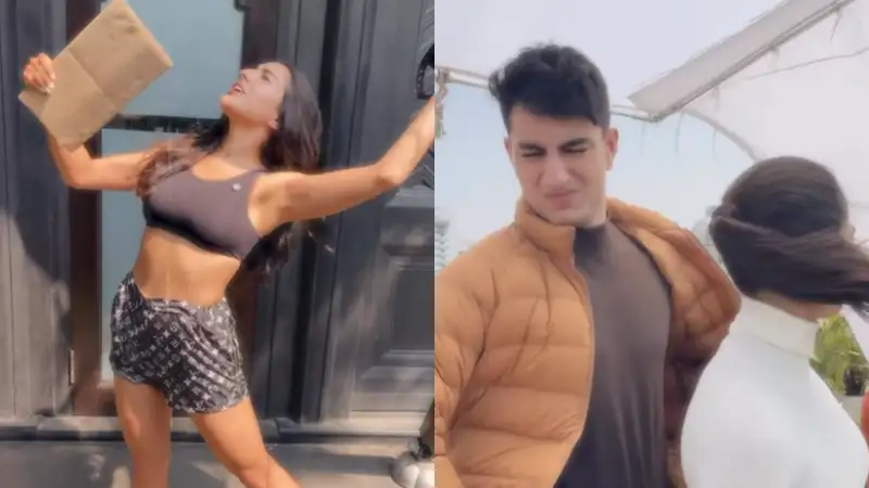 From singing bachpan ka pyaar to hitting brother Ibrahim with ponytail, Sara Ali Khan's latest video is super-fun!