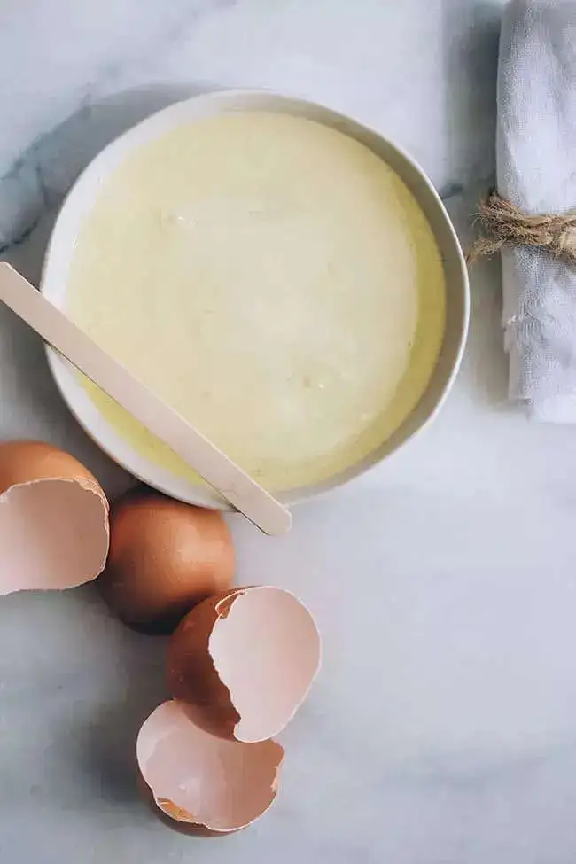 Egg white mask