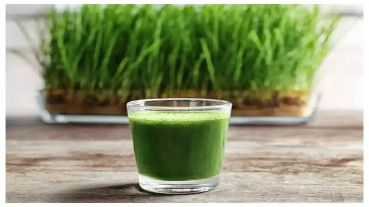 Wheatgrass juice