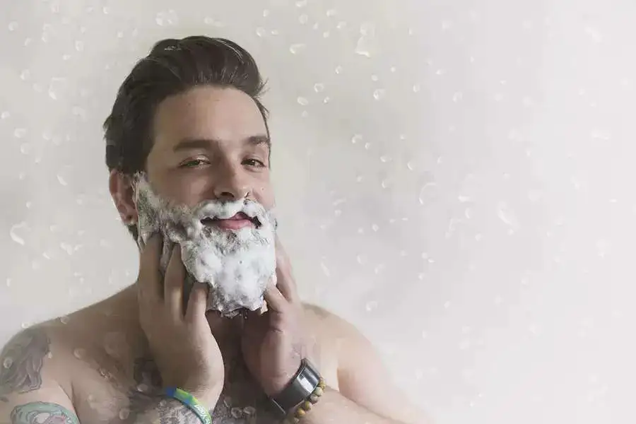 shampoo your beard