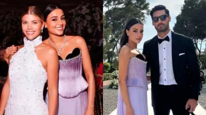 Ahan Shetty and girlfriend Tania Shroff attend the beautiful wedding of Sofia Richie-Elliot Grainge